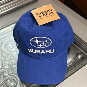 Subaru Blue Cap with Logo Baseball SnapBack Hat